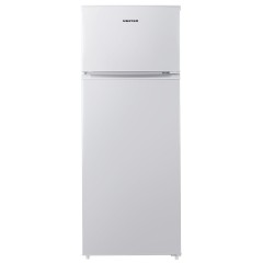 United Ψυγείο Δίπορτο 210lt Υ143xΠ55xΒ55εκ. Λευκό UDW-1437E